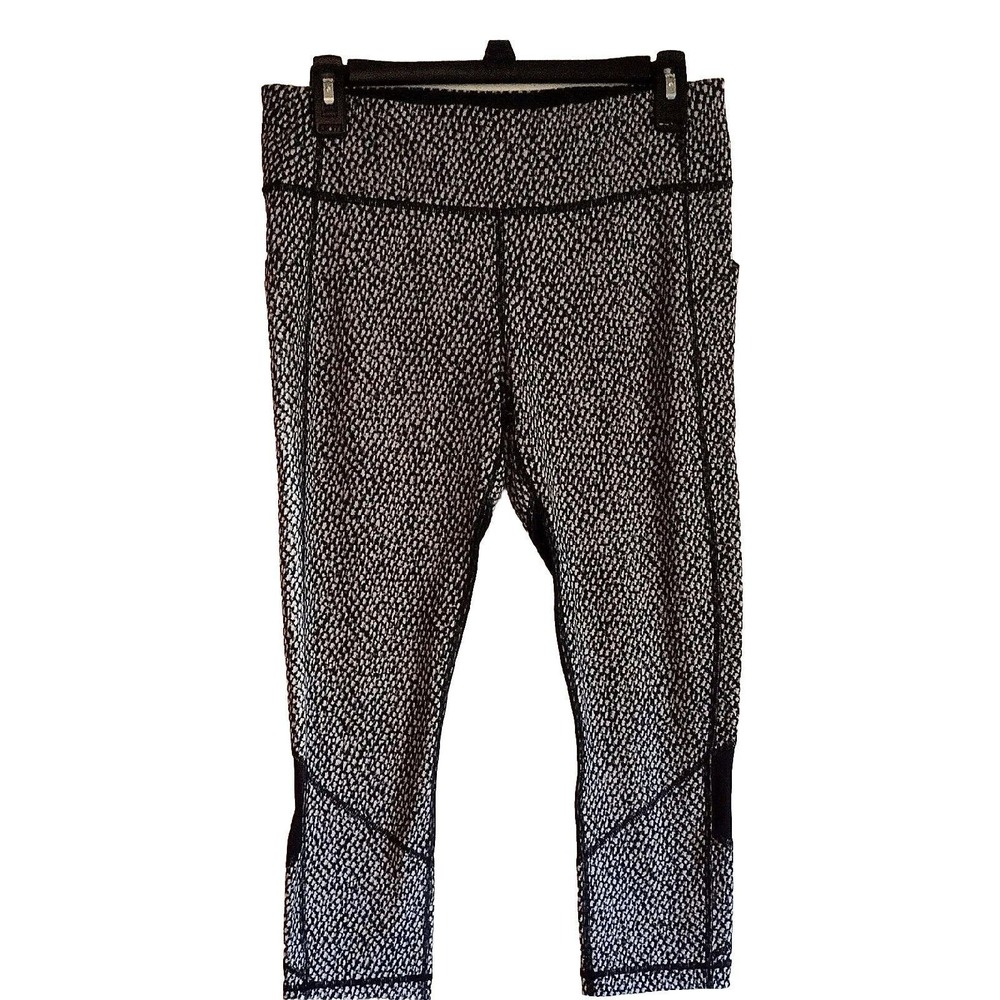 Lululemon Pace Rival Crop Leggings in Scatter Star Women's Size 8